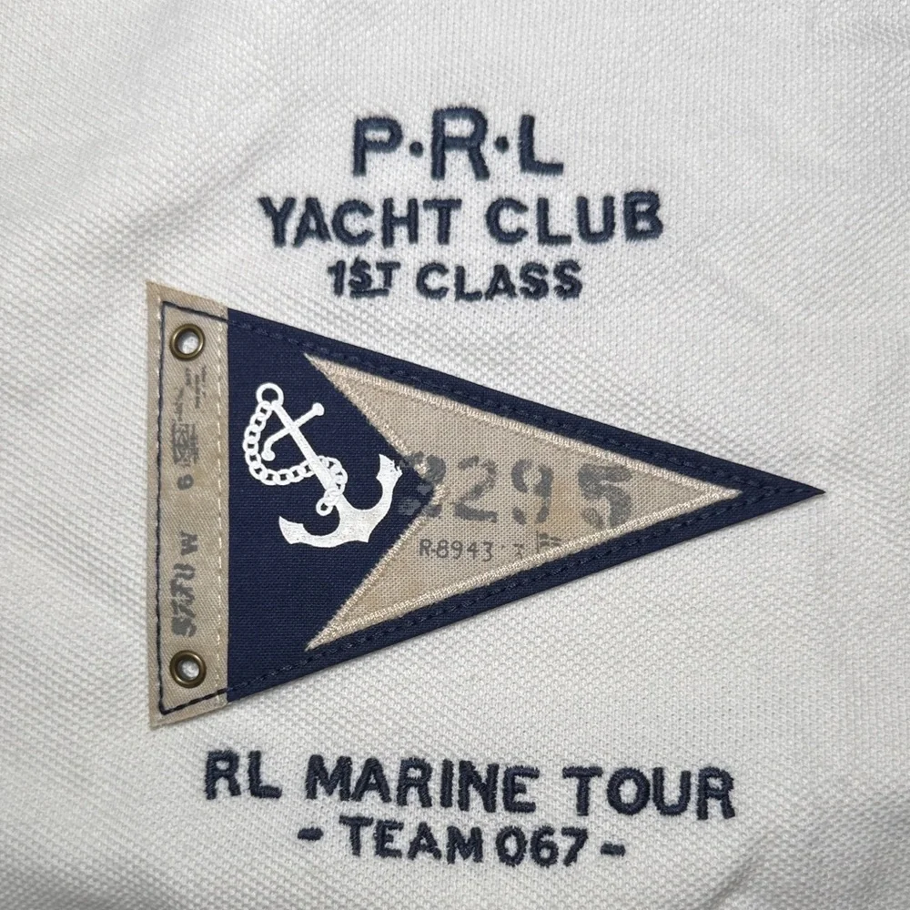 Polo Ralph Lauren Men's Mesh Yacht Club Polo Shirt XL Classic Fit